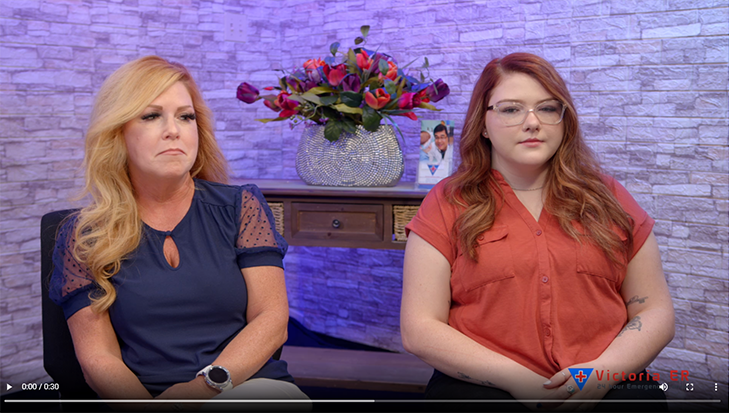 Victoria ER Patient Testimonial