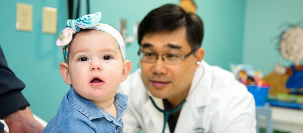 Doctor with Baby