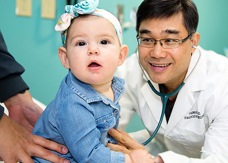 Doctor with Baby